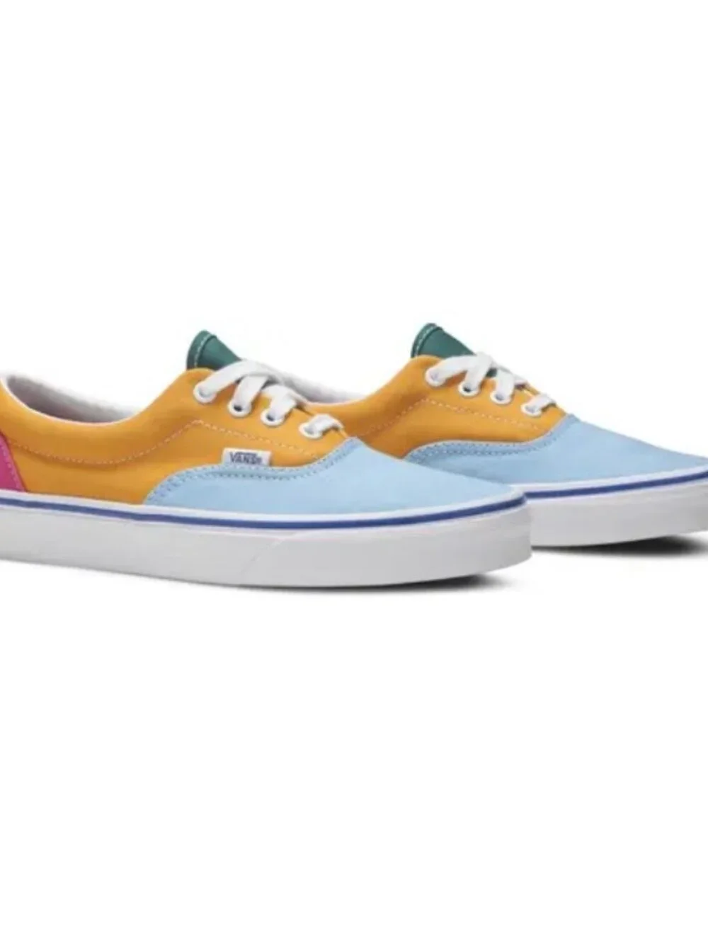 Vans Color Block Sneakers Unisex Women’s Sz 7 Men’s 5.5 low top shoes